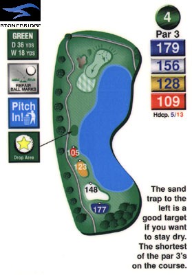 Stonebridge golf course hole 4