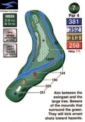 Stonebridge golf course hole 7