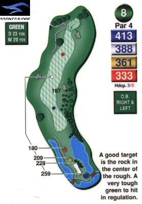 Stonebridge golf course hole 8