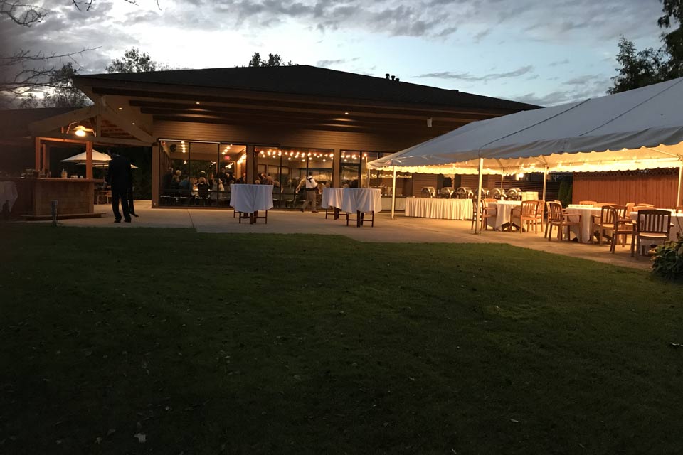 outdoor event space