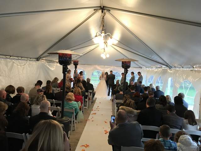 Fall Wedding Reception