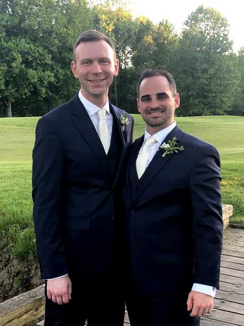 May LGBT wedding in Ann Arbor