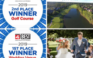Award Top Golf Course and Top Wedding Venue