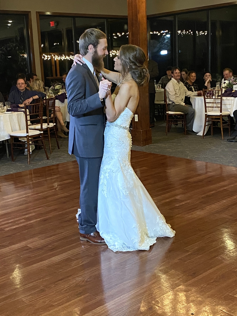 winter wedding reception and ceremony in ann arbor