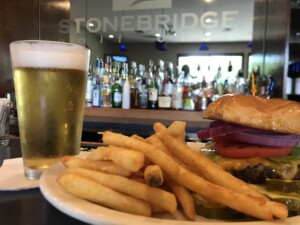 stonebridge knights meat market burger