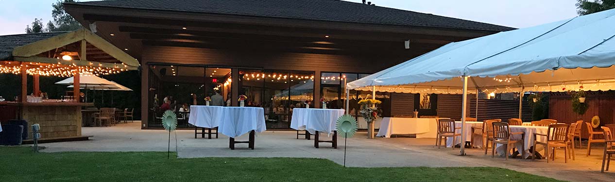 outdoor event space tent in ann arbor