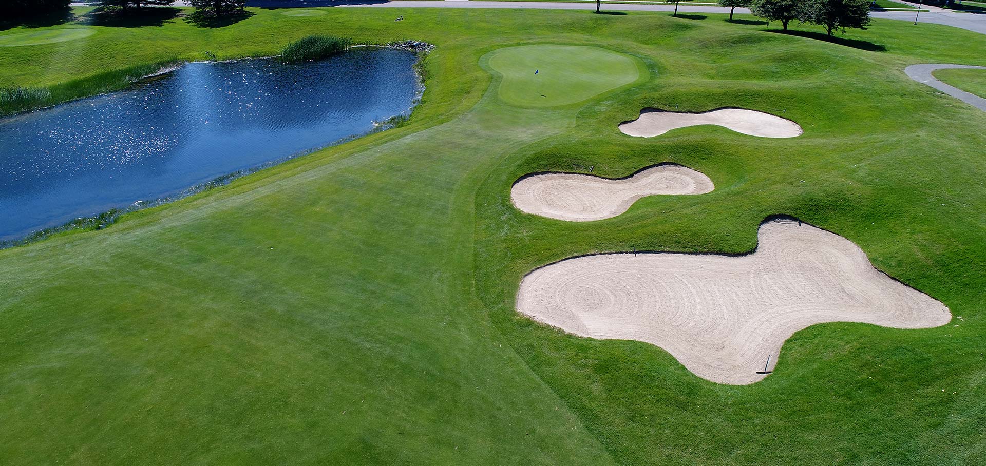 Stonebridge Golf Club 14 fairway: Ann Arbor golf course