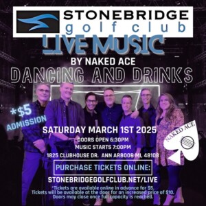 ann arbor live music night at Stonebridge Golf Club